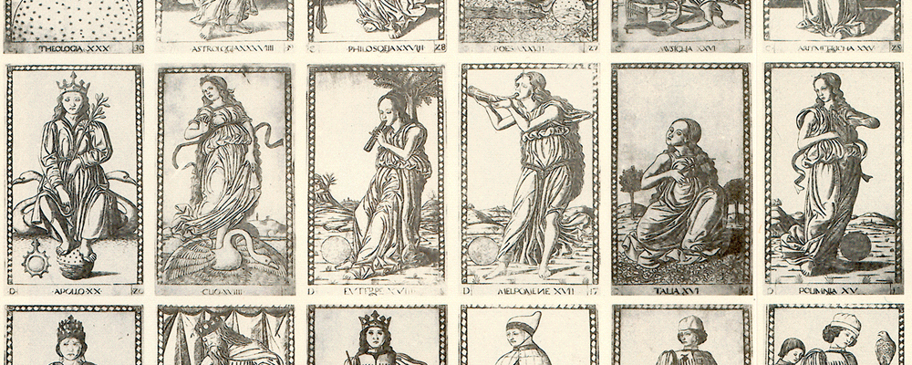 El Tarot de Mantegna. Apolo y las musas